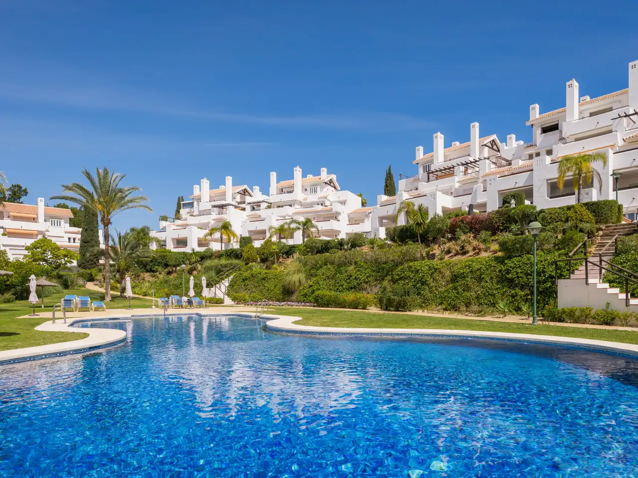 Jardín de Piso en venta en Marbella con Aire acondicionado, Calefacción y Terraza