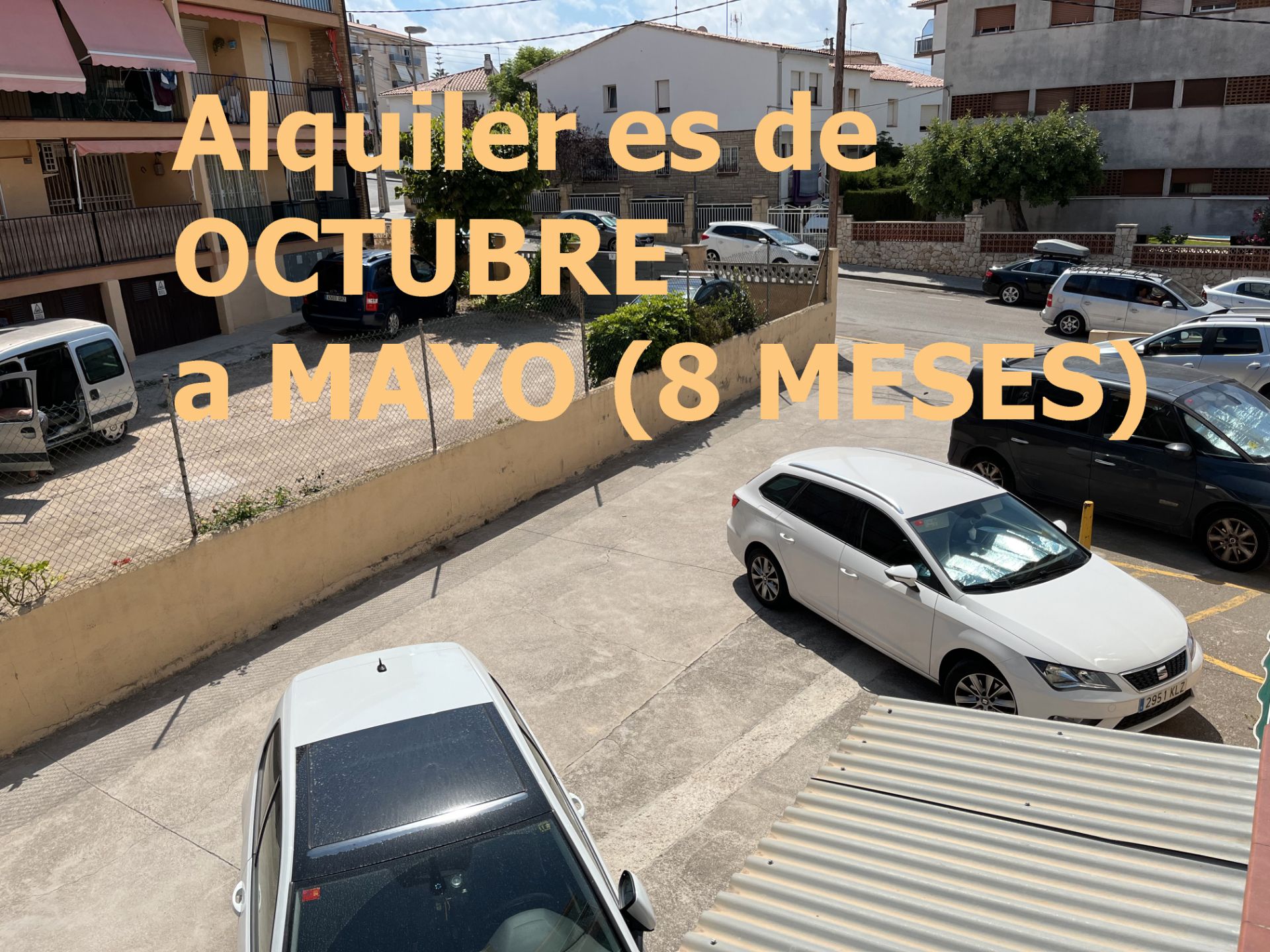 Aparcament de Pis de lloguer en El Vendrell amb Aire condicionat, Calefacció i Moblat