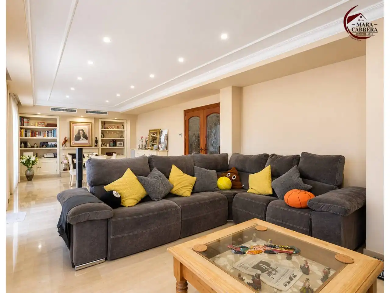 Sala d'estar de Casa adosada en venda en Almoines amb Aire condicionat, Calefacció i Parquet