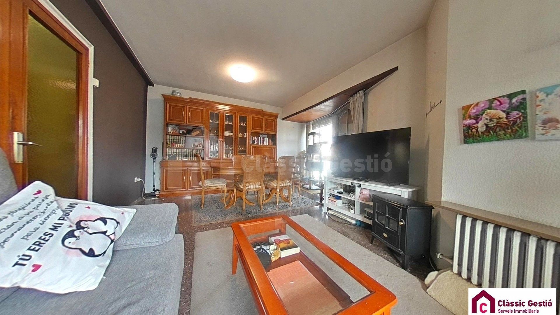 Living room of Flat for sale in Terrassa  with Heating