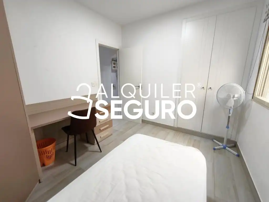 Bedroom of Flat for rent in Sant Joan d'Alacant  with Air Conditioner, Swimming Pool and Furnished