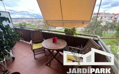 Garden of Flat for sale in Terrassa  with Air Conditioner and Balcony