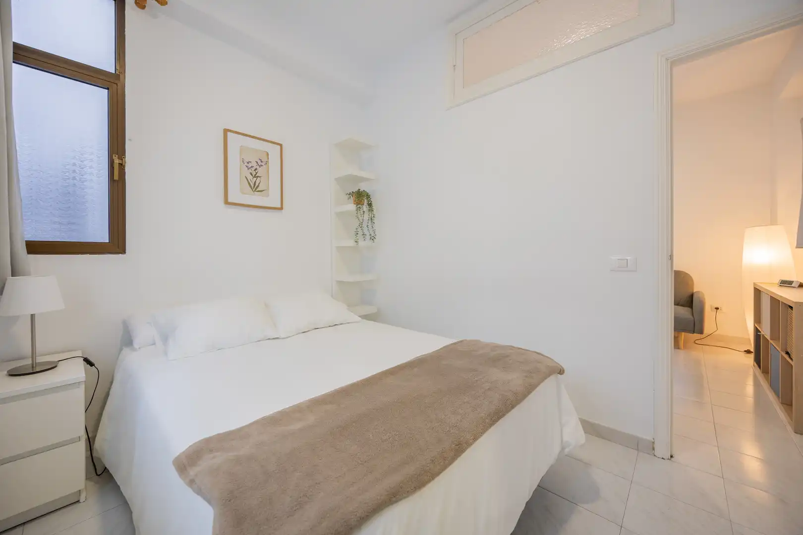 Schlafzimmer von Wohnungen zur Miete in Las Palmas de Gran Canaria mit Heizung und Möbliert