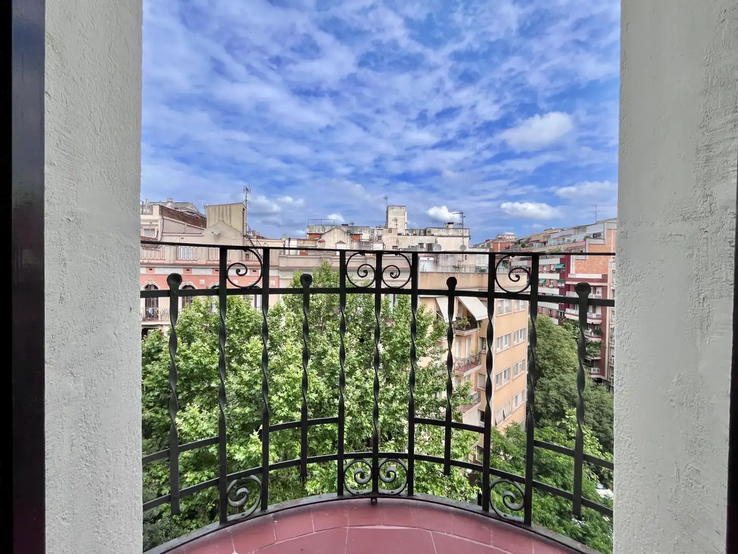 Terrasse von Wohnung zum Verkauf in Barcelona mit Klimaanlage, Heizung und Parkett