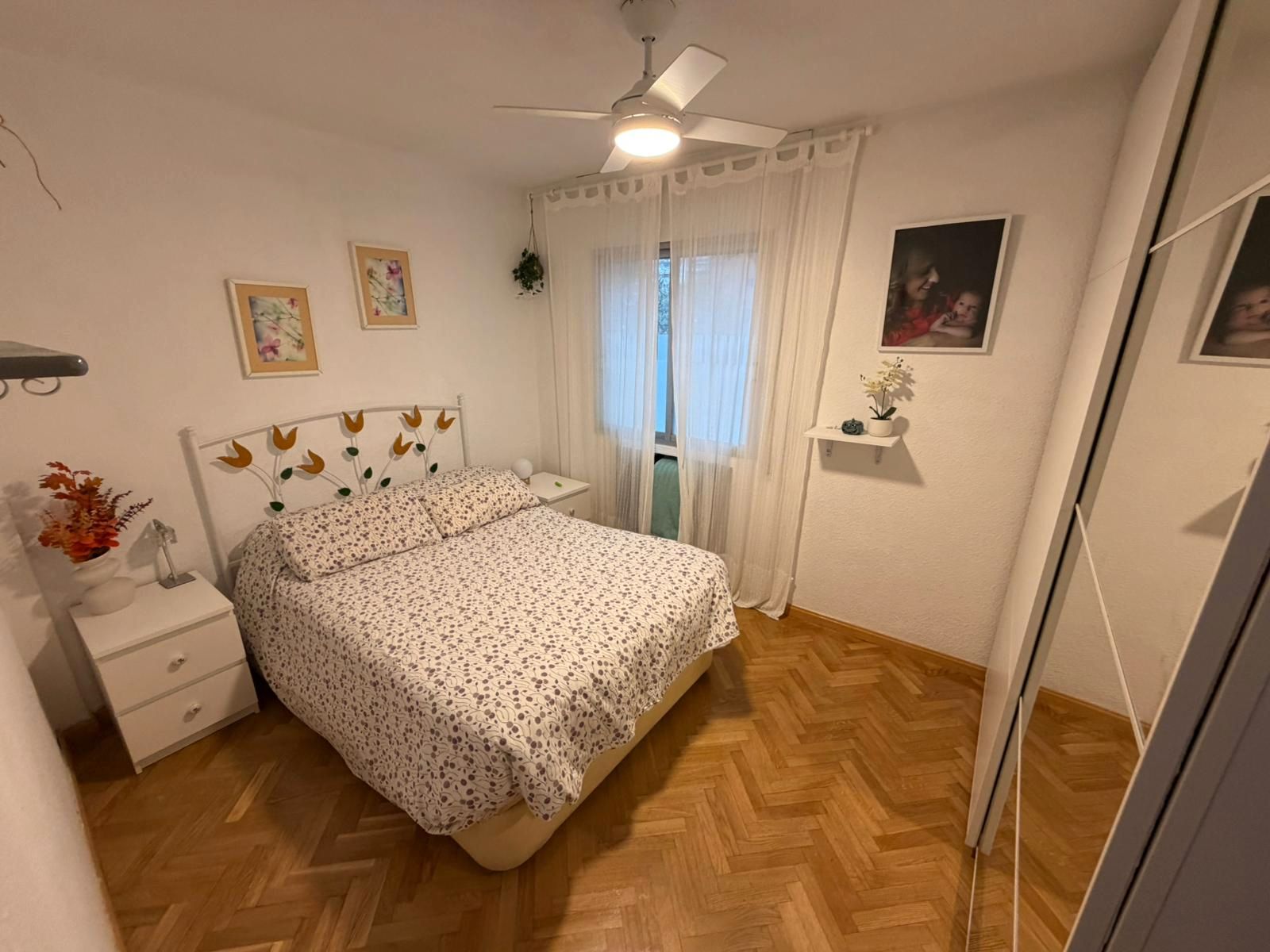 Bedroom of Flat for sale in Móstoles  with Air Conditioner, Heating and Parquet flooring