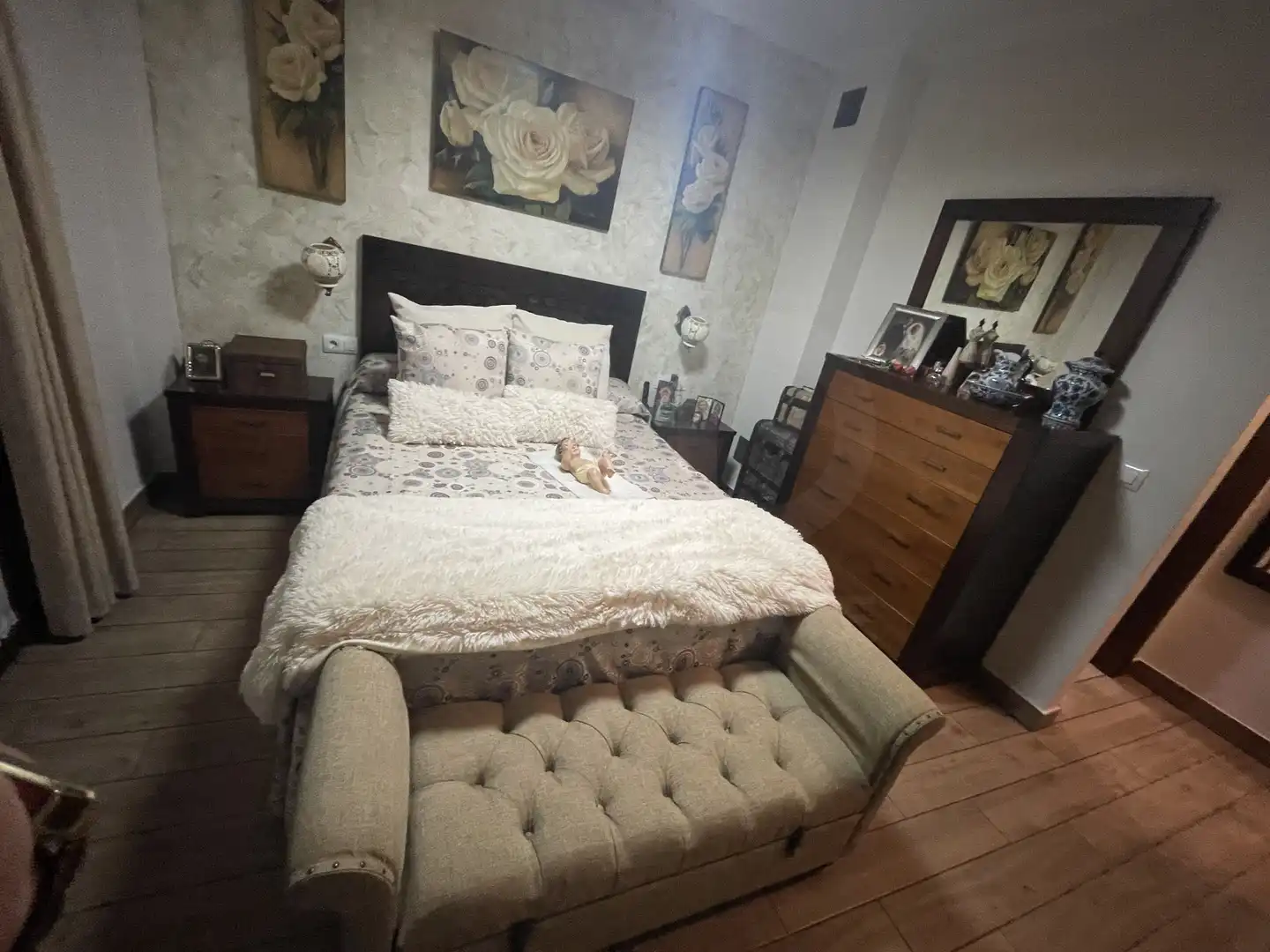 Dormitori de Casa adosada en venda en Sevilla amb Aire condicionat, Calefacció i Terrassa