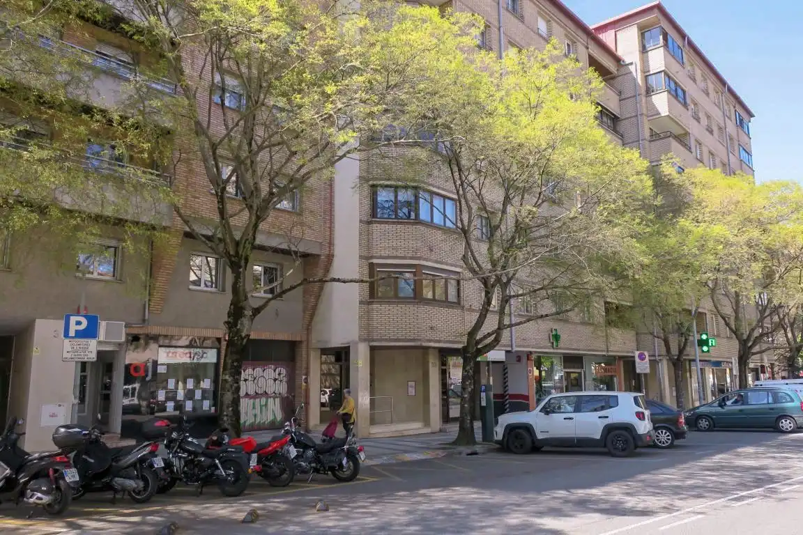 Vista exterior de Garatge en venda en  Pamplona / Iruña