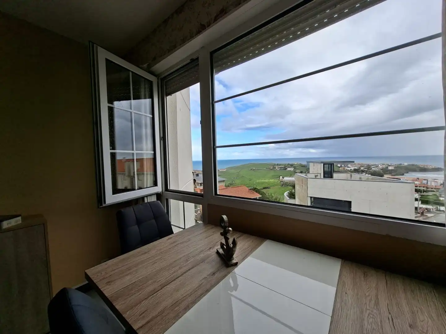 Balcony of Duplexes for sale in Suances  with Heating, Private garden and Storage room