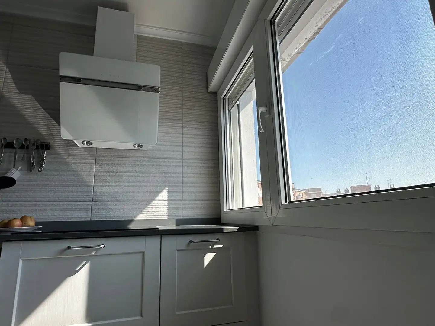 Kitchen of Flat for sale in Gijón   with Heating and Swimming Pool