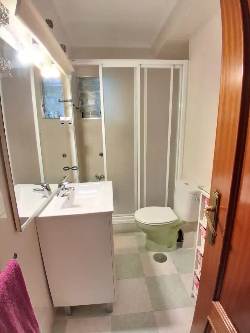 Bathroom of Flat for rent in Sevilla  with Air Conditioner, Furnished and Oven