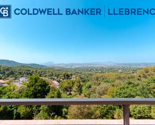Exterior view of House or chalet to rent in Sant Cugat del Vallès  with Air Conditioner, Heating and Private garden