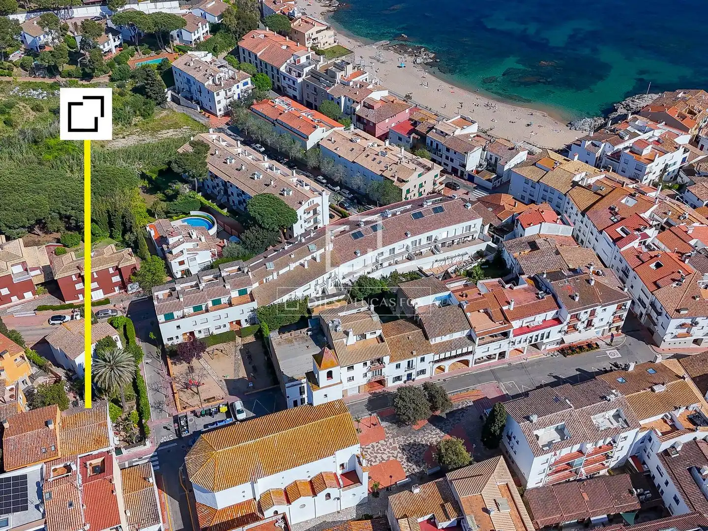 Vista exterior de Casa o xalet en venda en Palafrugell amb Calefacció, Jardí privat i Terrassa