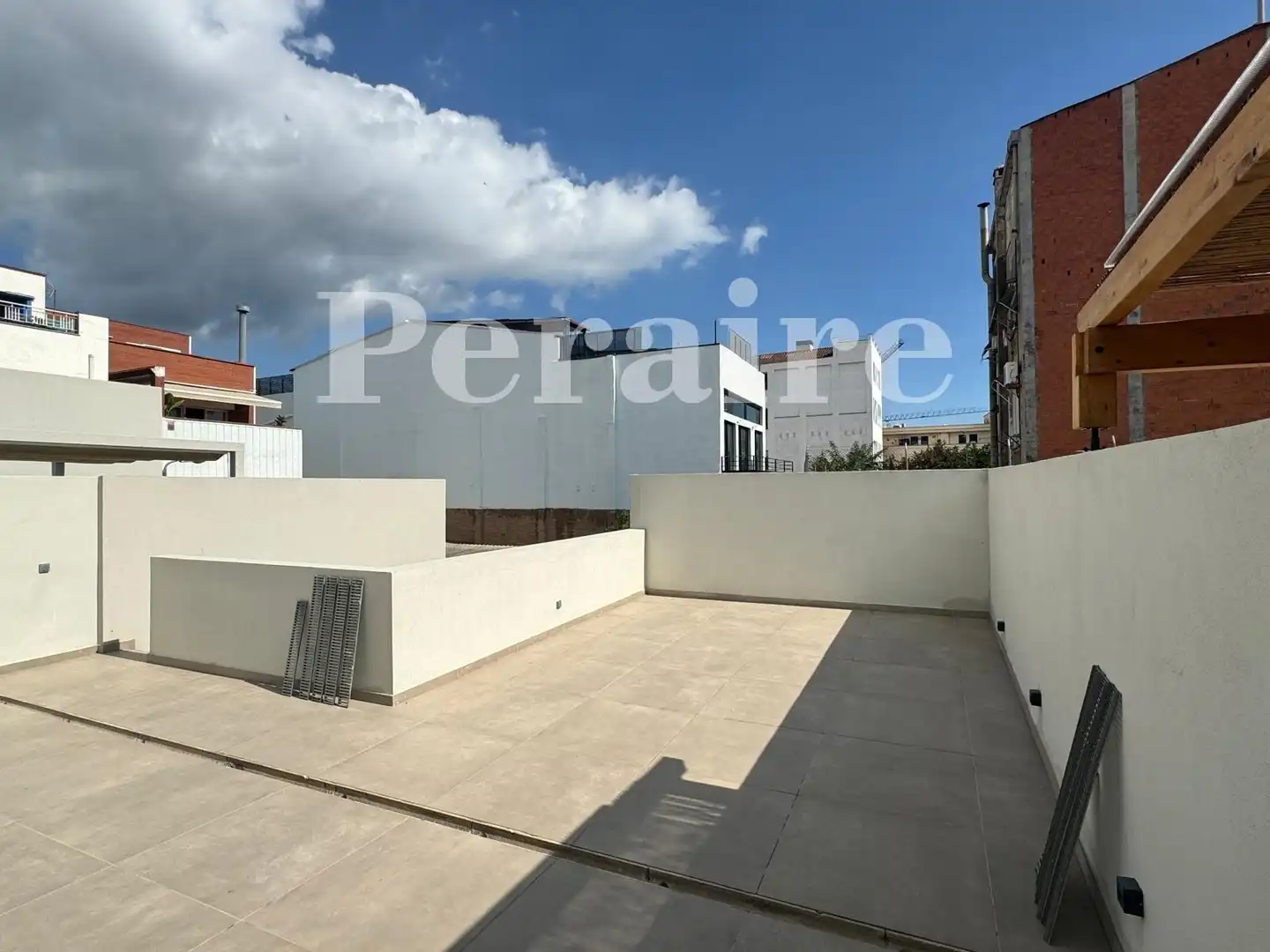 Terrassa de Casa o xalet de lloguer en Badalona amb Aire condicionat, Calefacció i Parquet