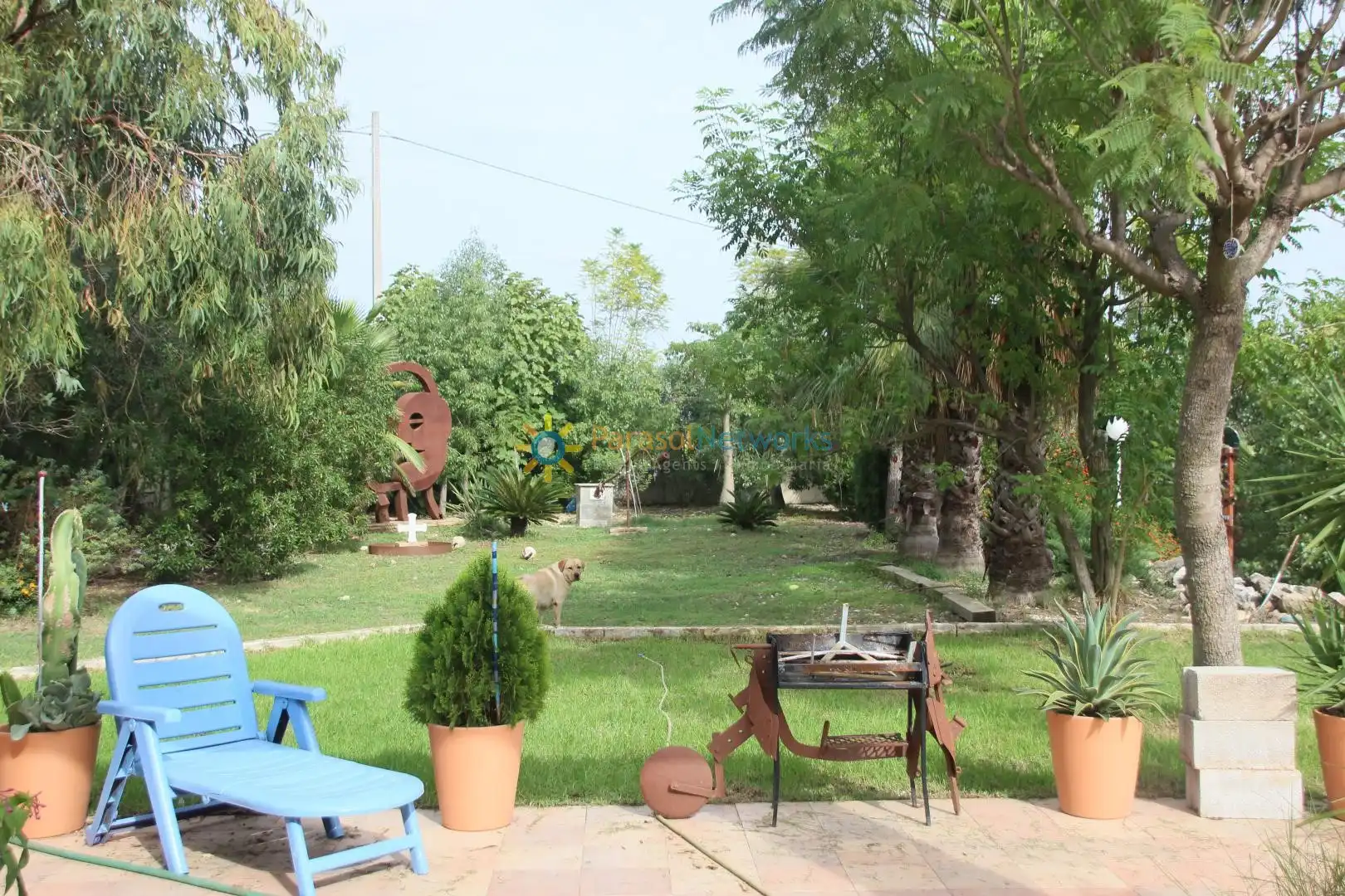 Jardín de Casa o chalet en venta en Llocnou de Sant Jeroni con Jardín privado, Terraza y Trastero
