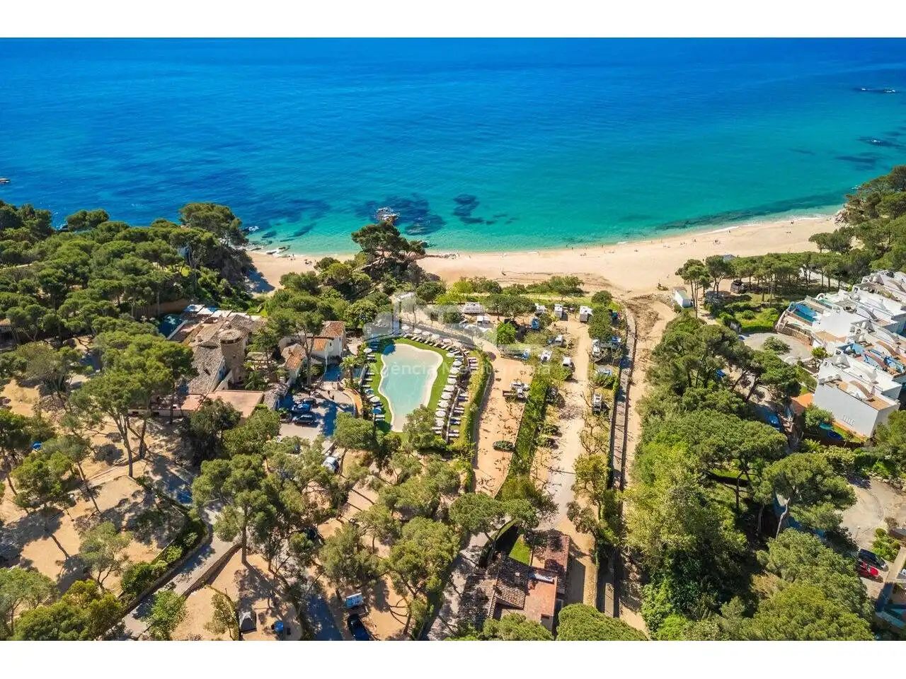 Vista exterior de Residencial en venda en Calonge i Sant Antoni