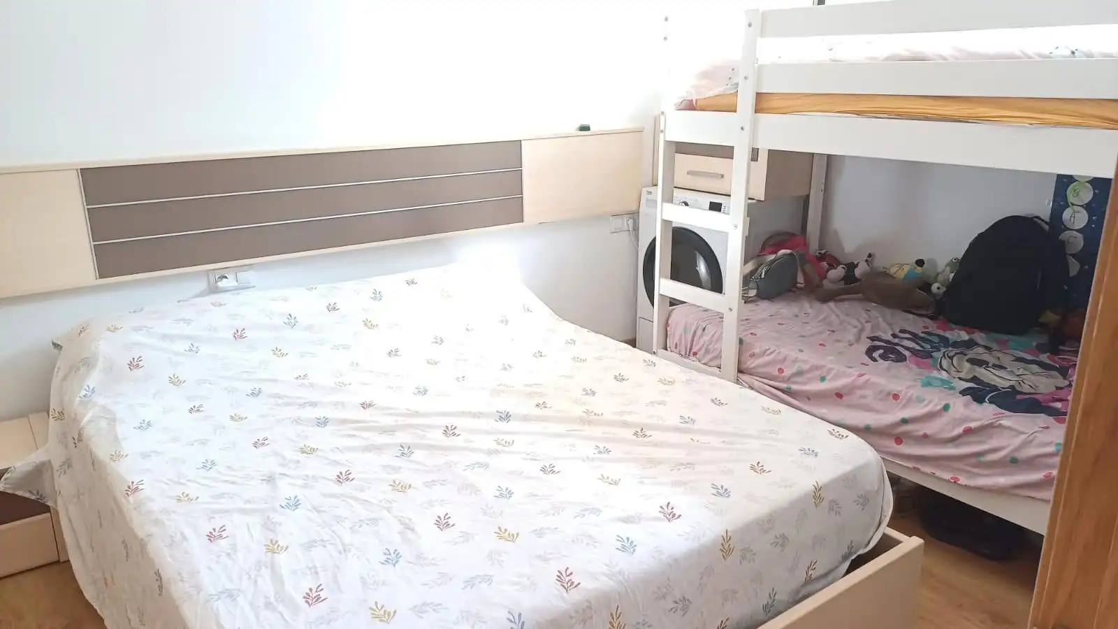Schlafzimmer von Wohnung zum Verkauf in Sabadell mit Heizung und Parkett