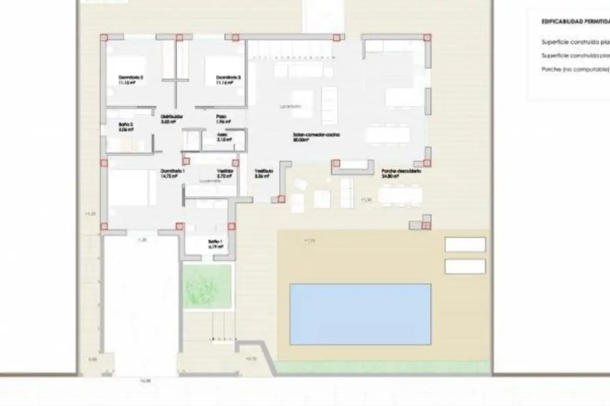Chalet con piscina en venta en Los Balcones - Los Altos, imagen 3