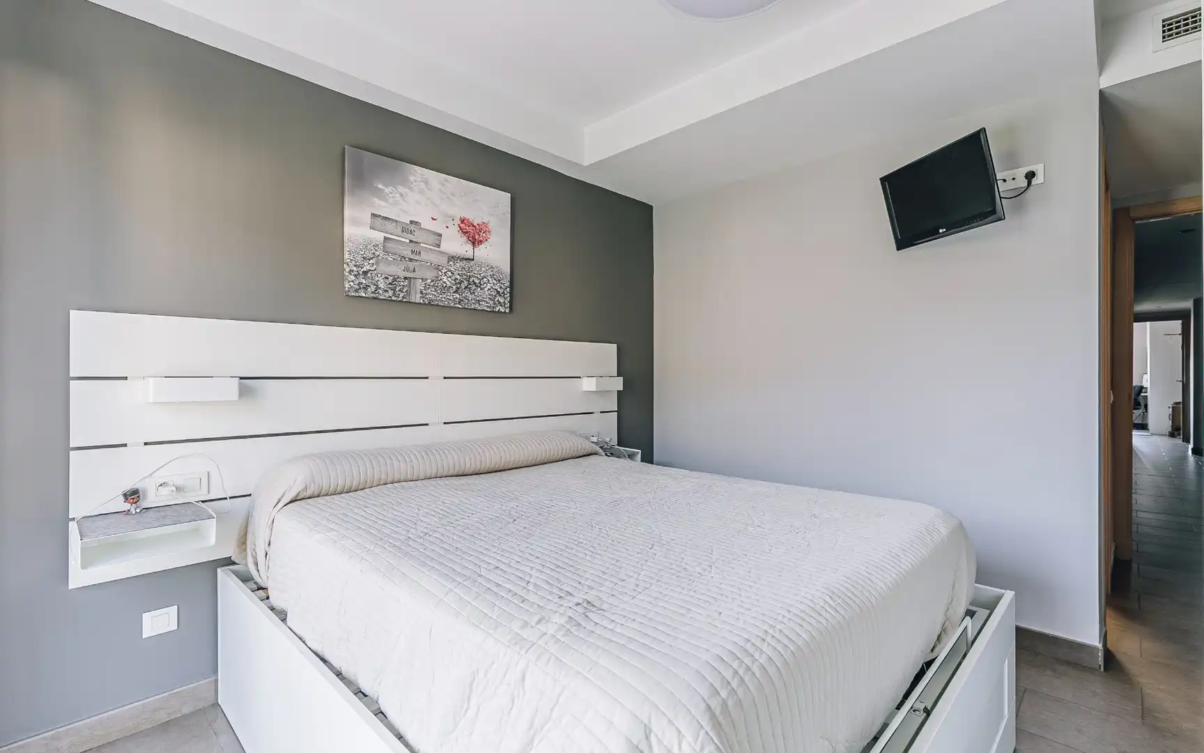 Bedroom of Flat for sale in Cervelló  with Air Conditioner, Heating and Terrace