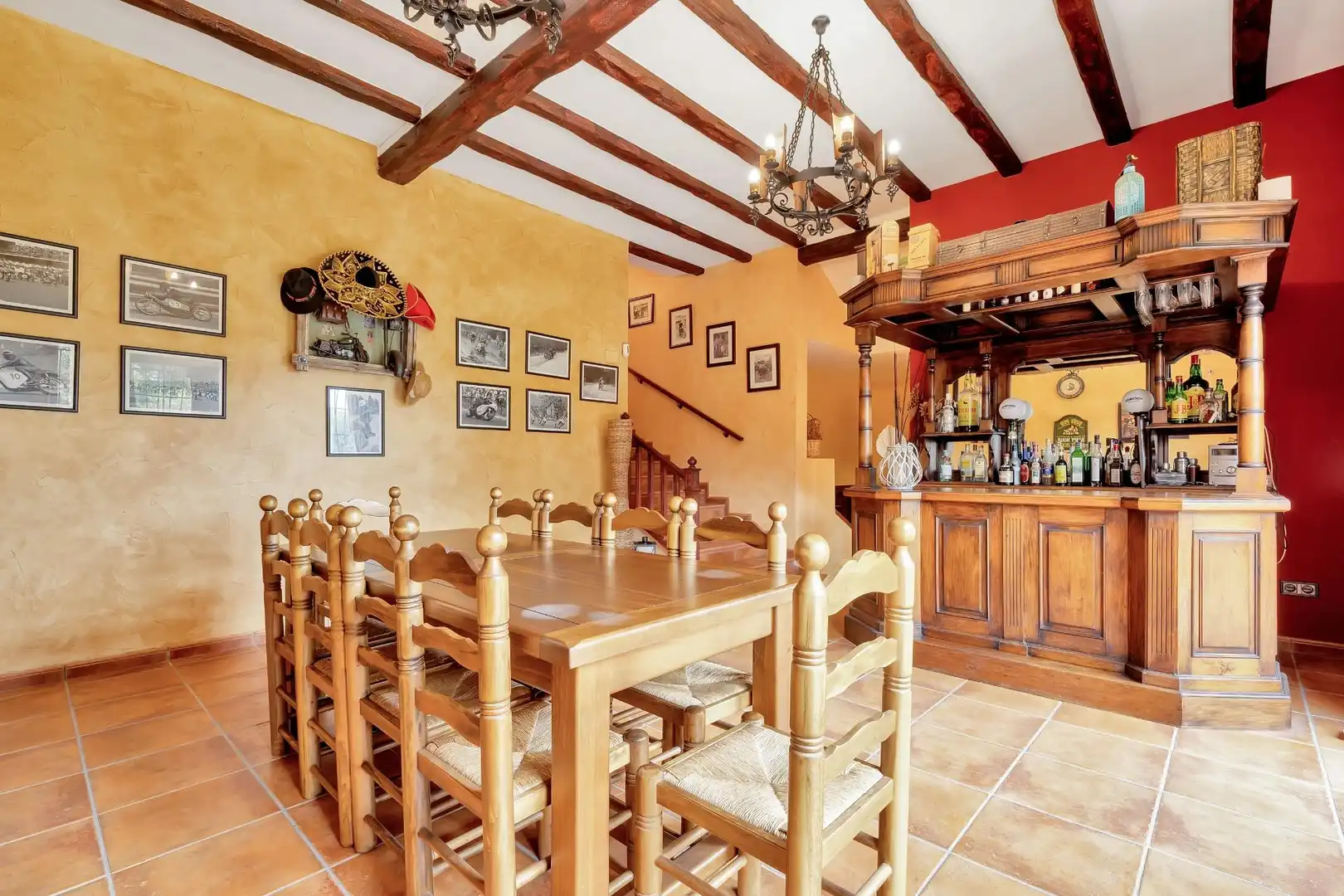 Comedor de Casa o chalet en venta en Tibi con Calefacción, Jardín privado y Terraza