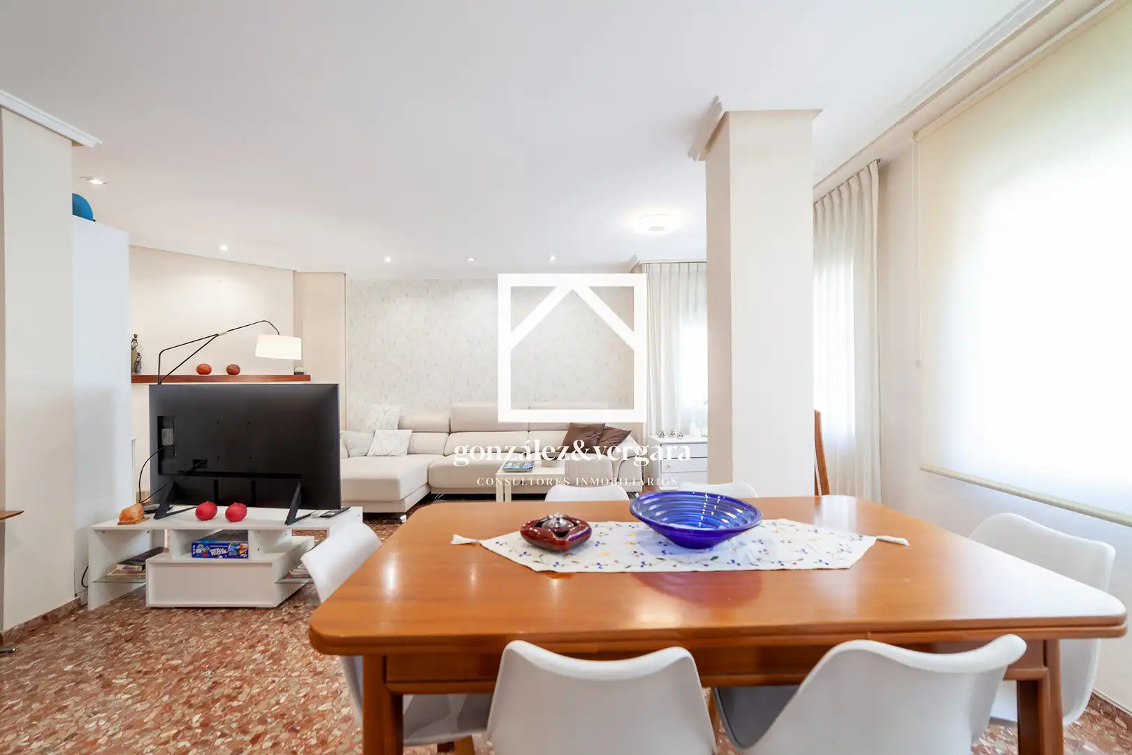 Wohnzimmer von Wohnung zum Verkauf in Burjassot mit Klimaanlage, Heizung und Terrasse