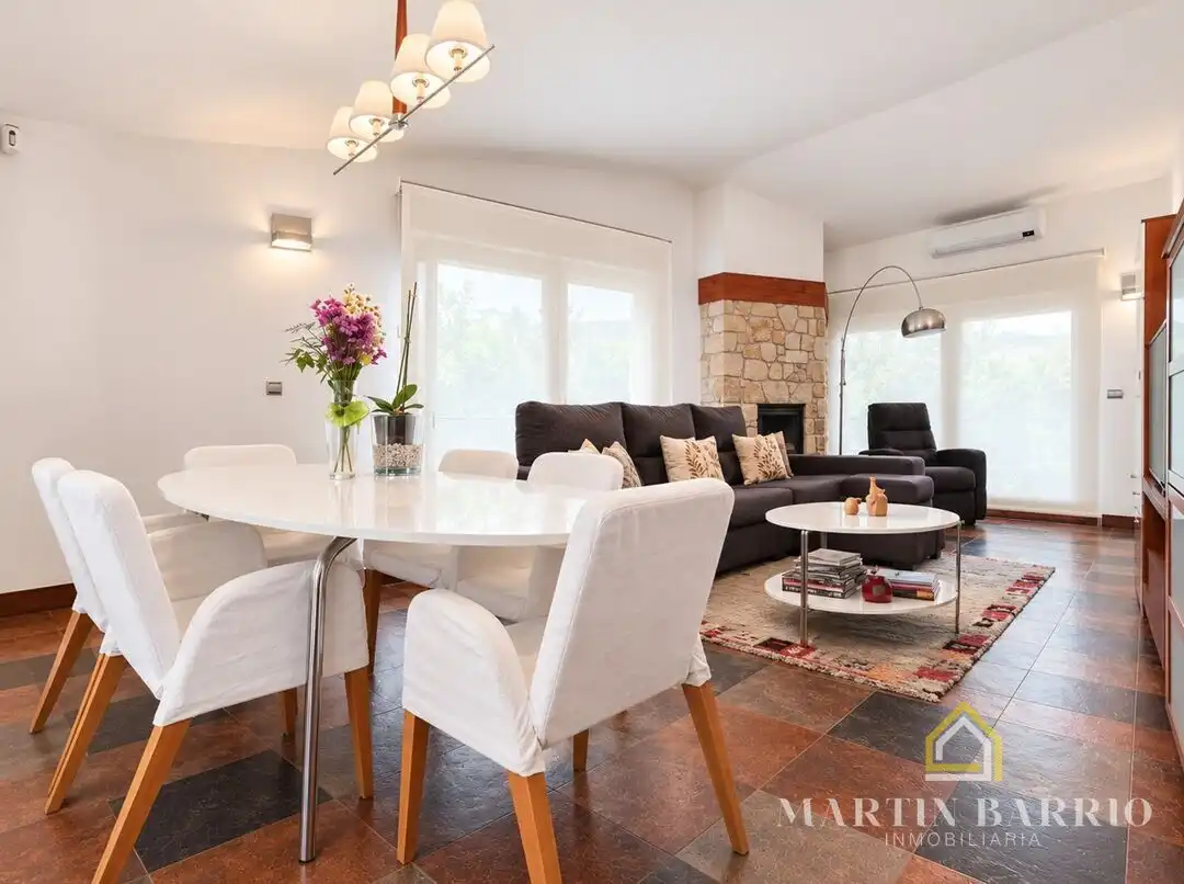 Sala de estar de Casa o chalet en venta en Muskiz con Aire acondicionado, Calefacción y Jardín privado