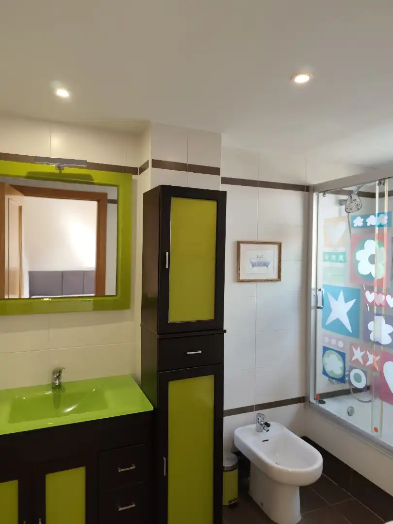 Bathroom of Attic for rent in Leganés  with Air Conditioner, Heating and Private garden
