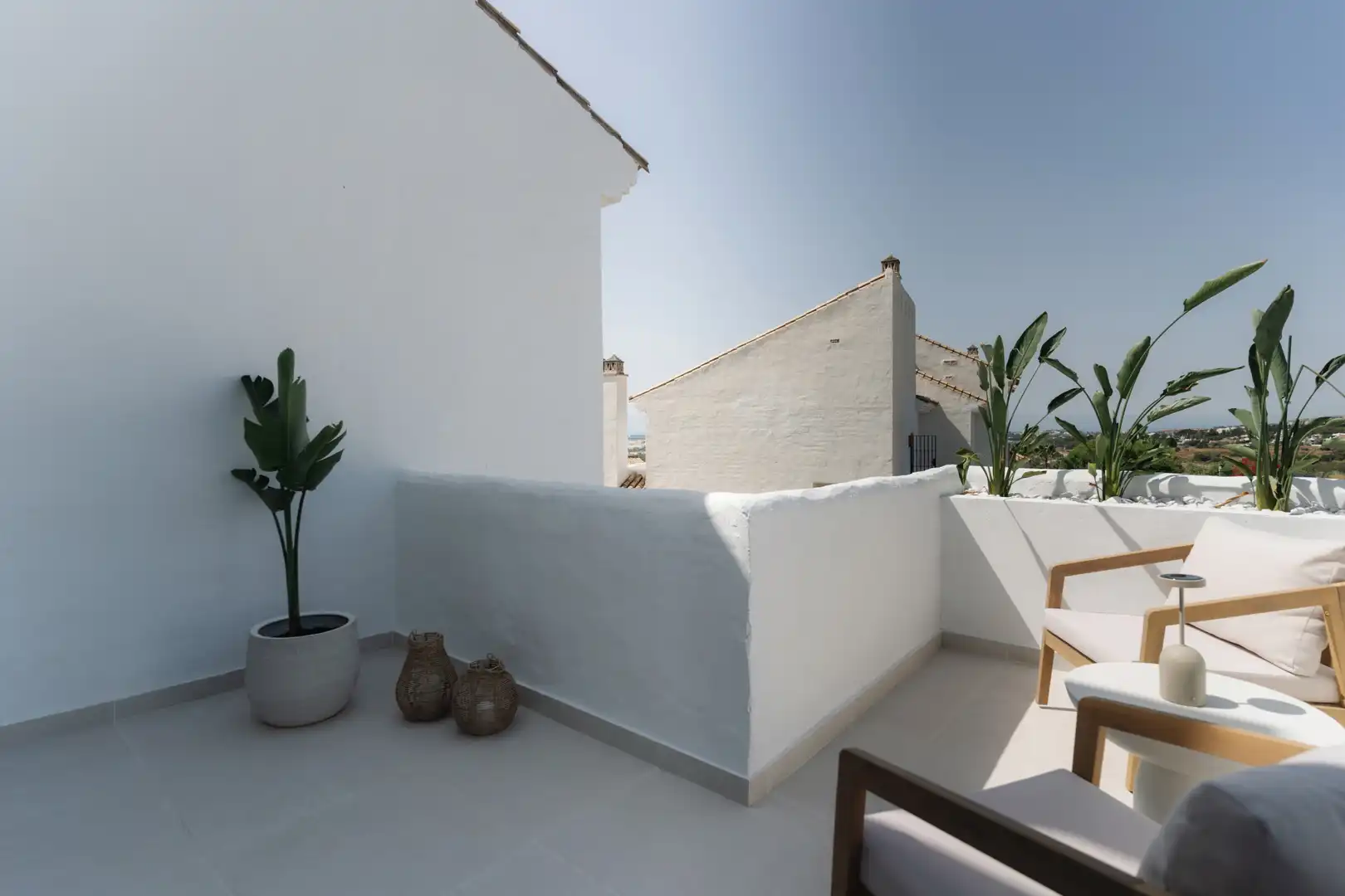 Terraza de Ático en venta en Marbella con Terraza, Piscina y Balcón