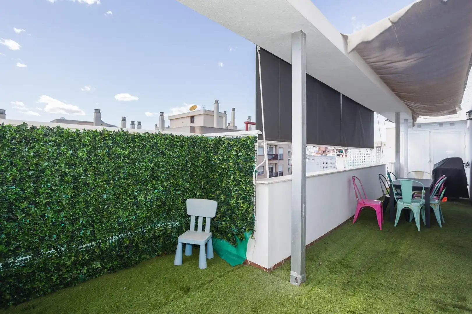 Terrasse von Dachboden zum Verkauf in Gandia mit Klimaanlage, Heizung und Terrasse