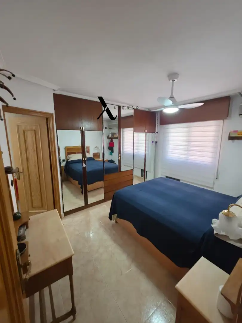 Schlafzimmer von Wohnung zum Verkauf in Murcia mit Klimaanlage, Heizung und Möbliert