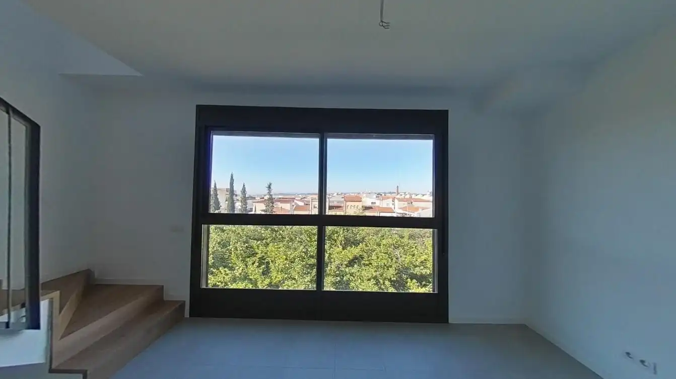 Wohnzimmer von Maisonette zum Verkauf in Terrassa mit Klimaanlage, Heizung und Terrasse