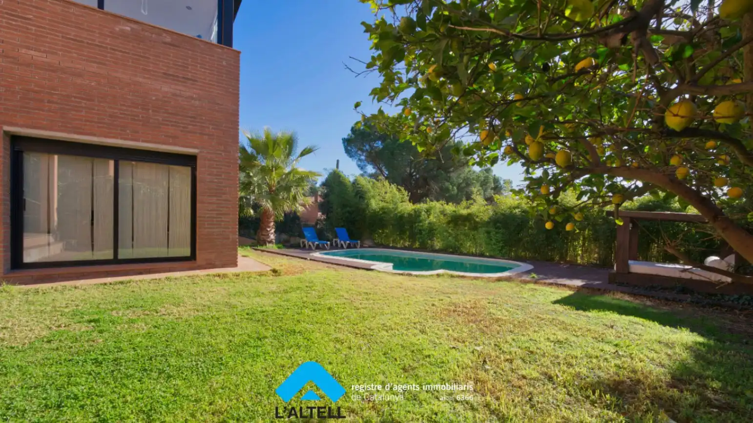 Jardín de Casa o chalet en venta en L'Ametlla del Vallès con Calefacción, Jardín privado y Terraza