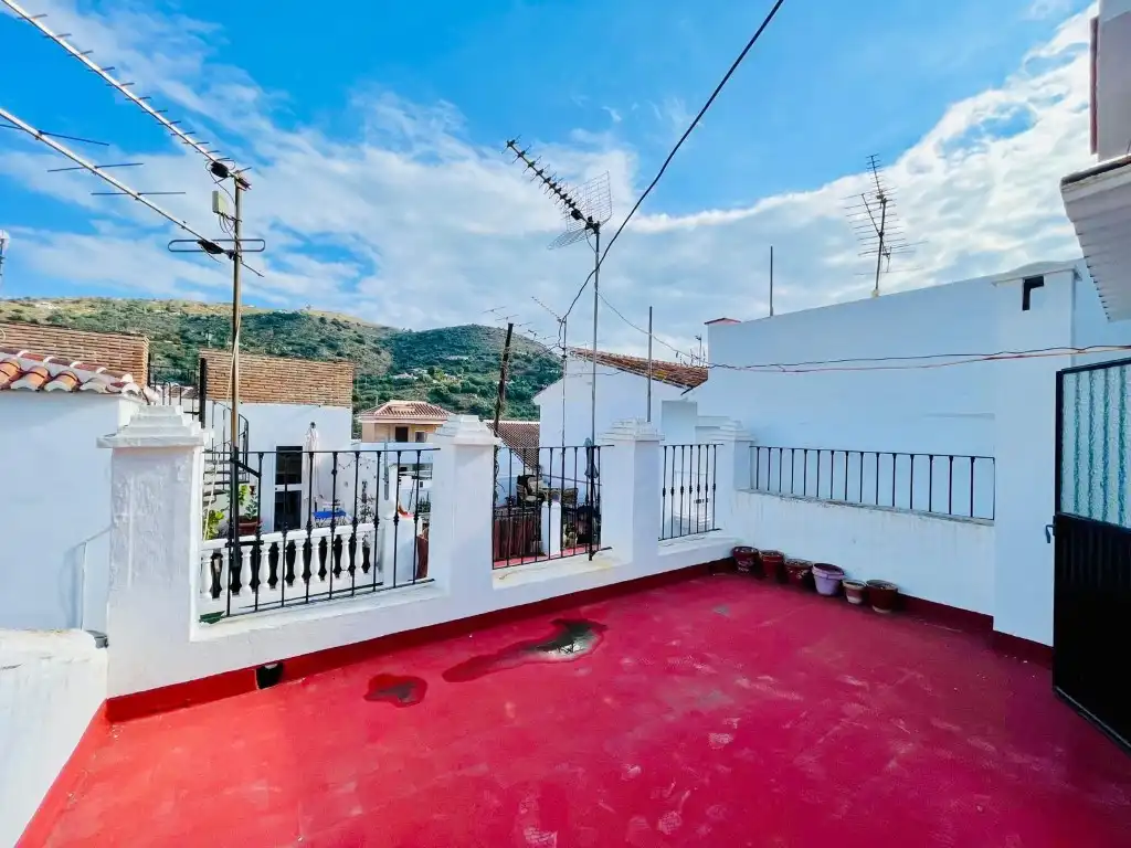 Vista exterior de Casa o chalet en venta en Torrox con Terraza