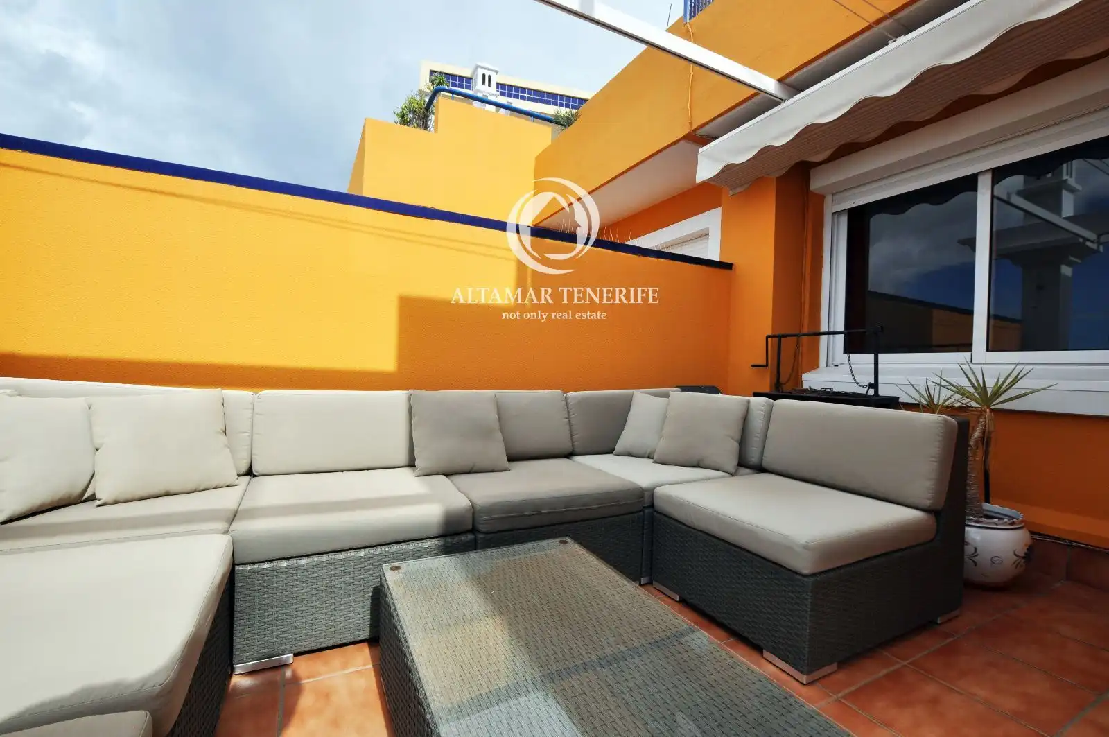 Terrassa de Apartament de lloguer en Adeje amb Terrassa, Traster i Piscina