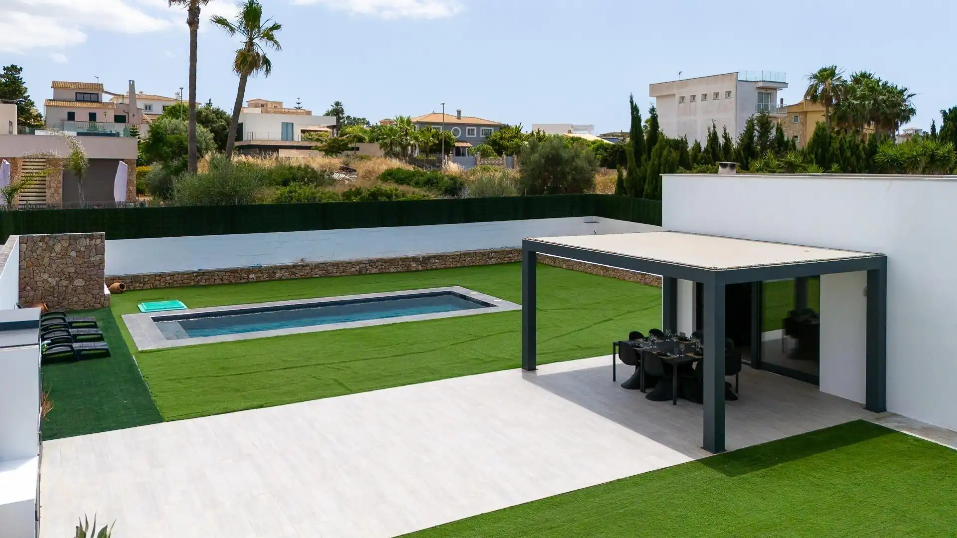 Terraza de Casa o chalet en venta en Llucmajor con Aire acondicionado, Calefacción y Jardín privado