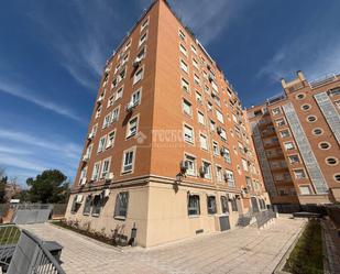 Exterior view of Flat for sale in  Madrid Capital  with Air Conditioner, Heating and Parquet flooring