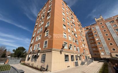Exterior view of Flat for sale in  Madrid Capital  with Air Conditioner, Heating and Parquet flooring