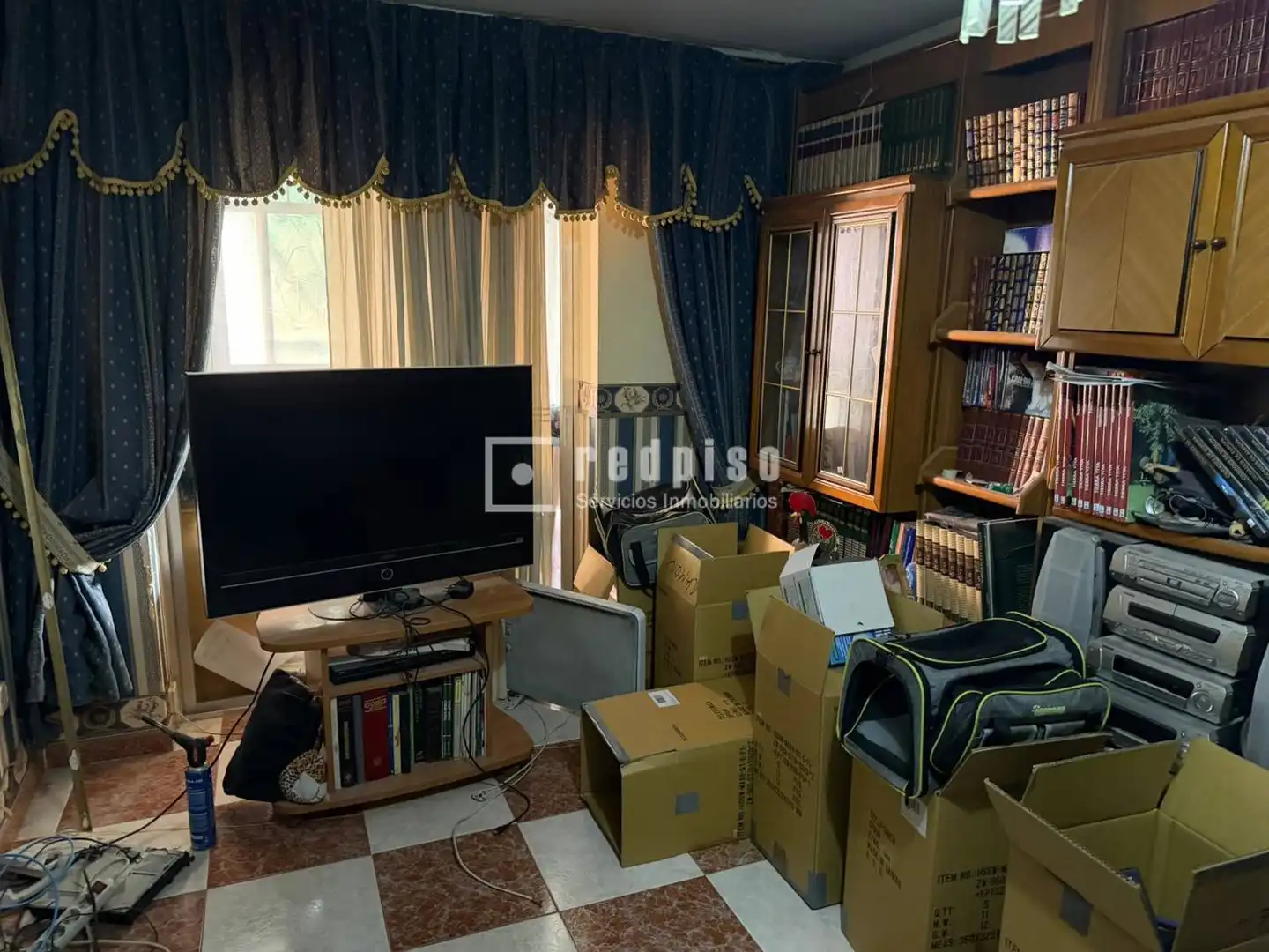 Sala de estar de Piso en venta en Madrid con Calefacción y Terraza