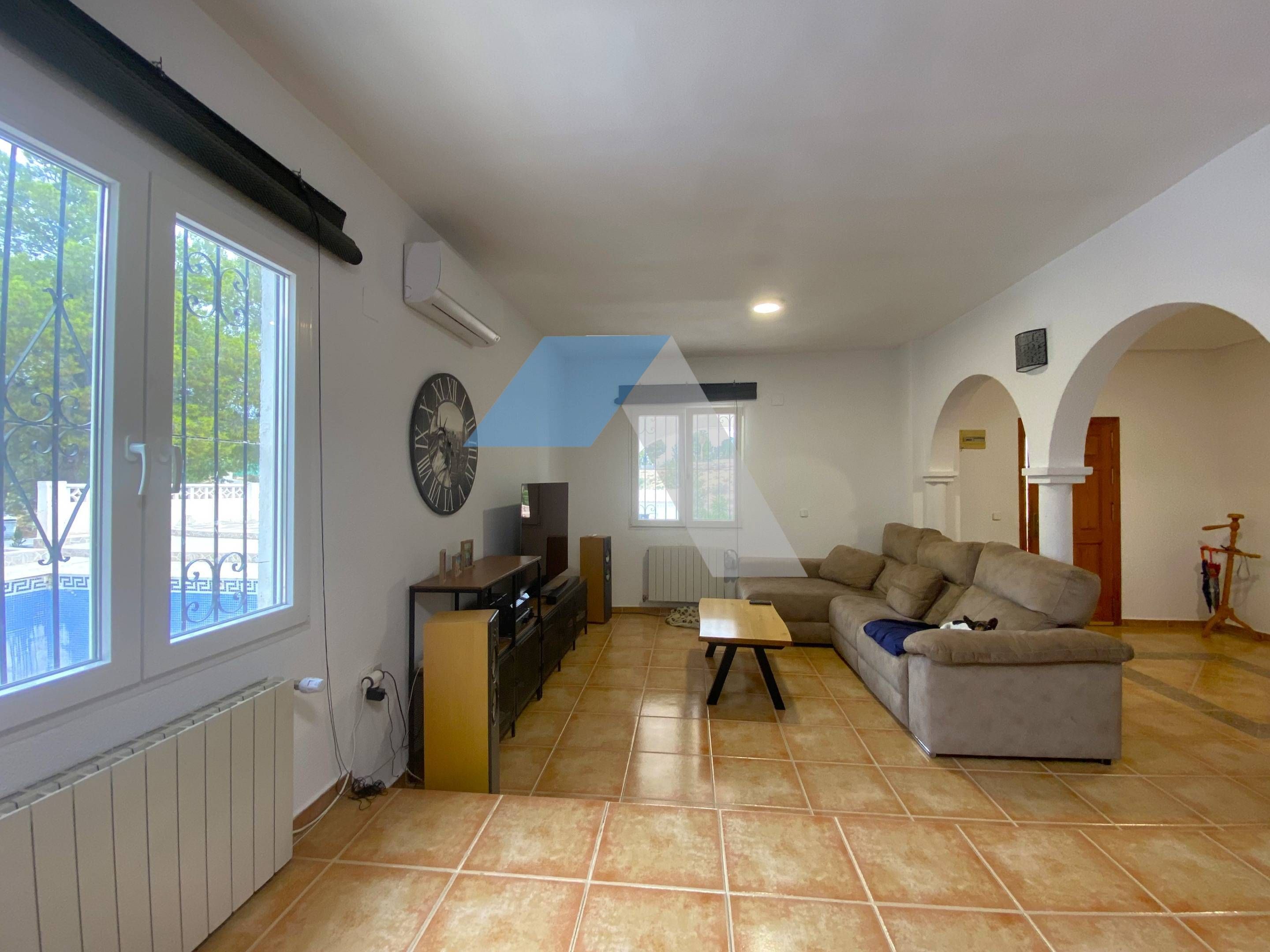 Sala de estar de Casa o chalet en venta en San Vicente del Raspeig / Sant Vicent del Raspeig con Calefacción, Jardín privado y Terraza