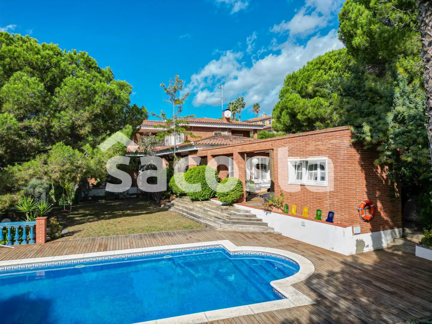 Jardí de Casa o xalet en venda en Lloret de Mar amb Calefacció, Jardí privat i Parquet