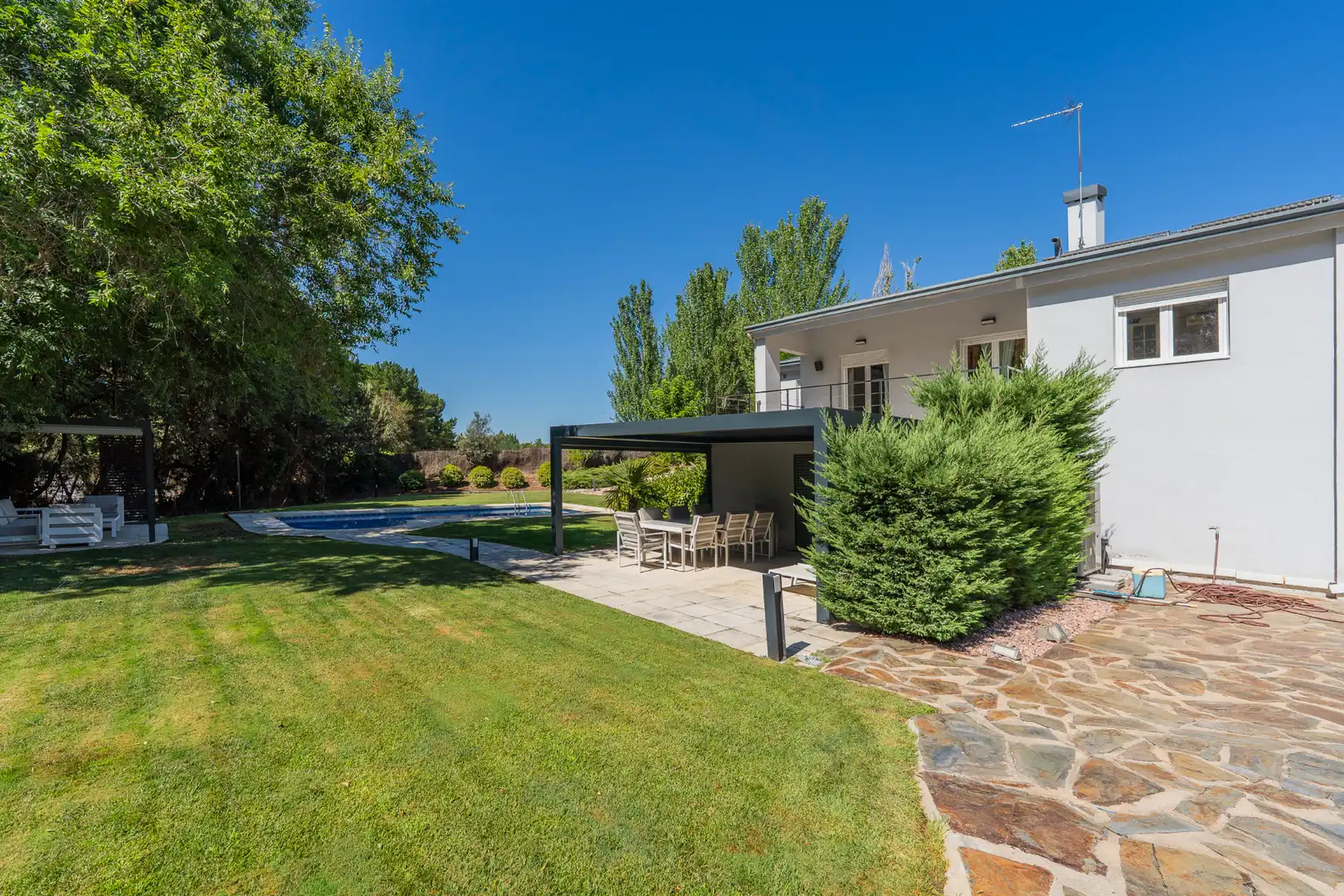Garden of Houses for sale in Algete  with Private garden, Terrace and Swimming Pool