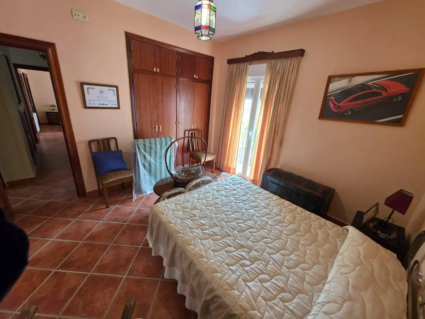 Bedroom of Houses for sale in Ventas de Huelma  with Air Conditioner, Heating and Private garden