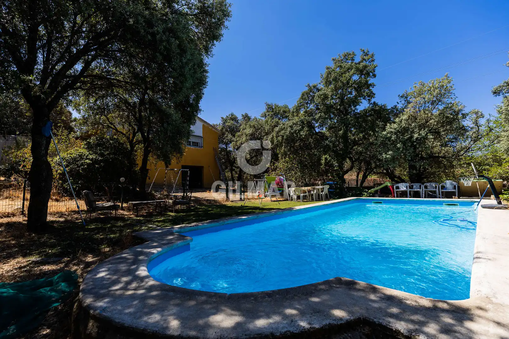 Garden of Houses for sale in El Escorial  with Heating, Private garden and Swimming Pool