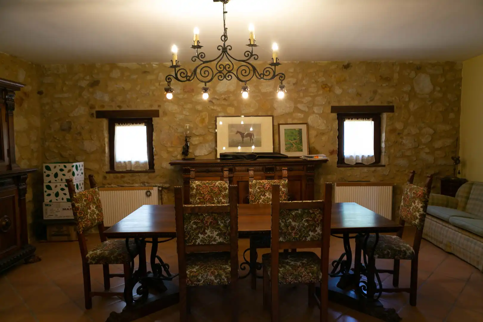 Comedor de Finca rústica en venta en Pals con Calefacción, Jardín privado y Terraza