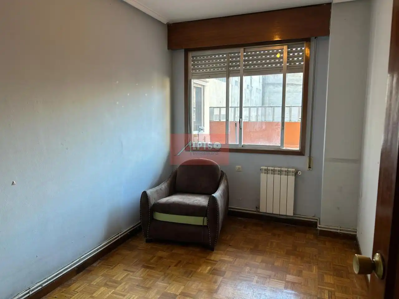 Bedroom of Flat for sale in Ourense Capital   with Heating, Parquet flooring and Terrace