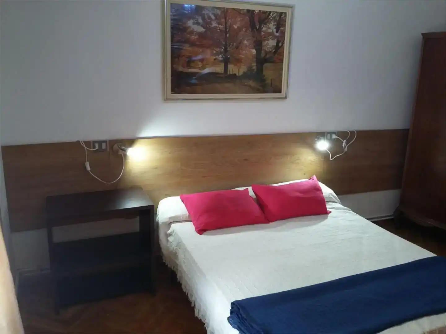 Schlafzimmer von Wohnung zur Miete in Ibias mit Parkett, Abstellraum und Möbliert