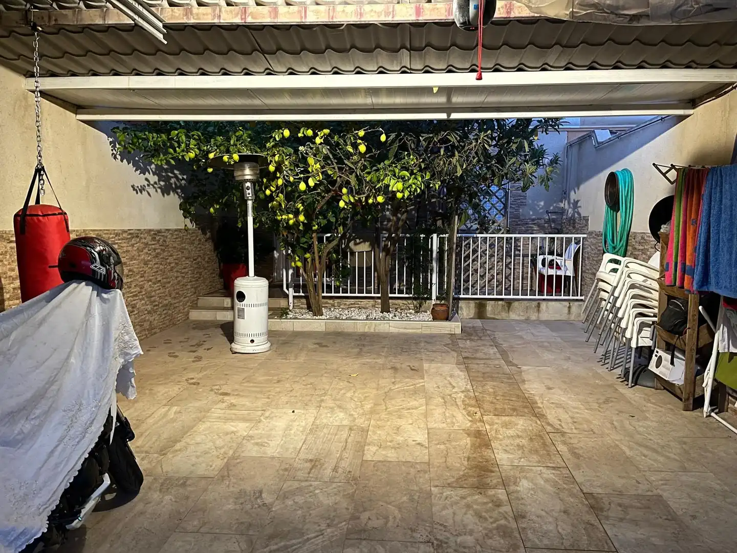Terrassa de Casa adosada en venda en Almansa amb Calefacció, Jardí privat i Terrassa
