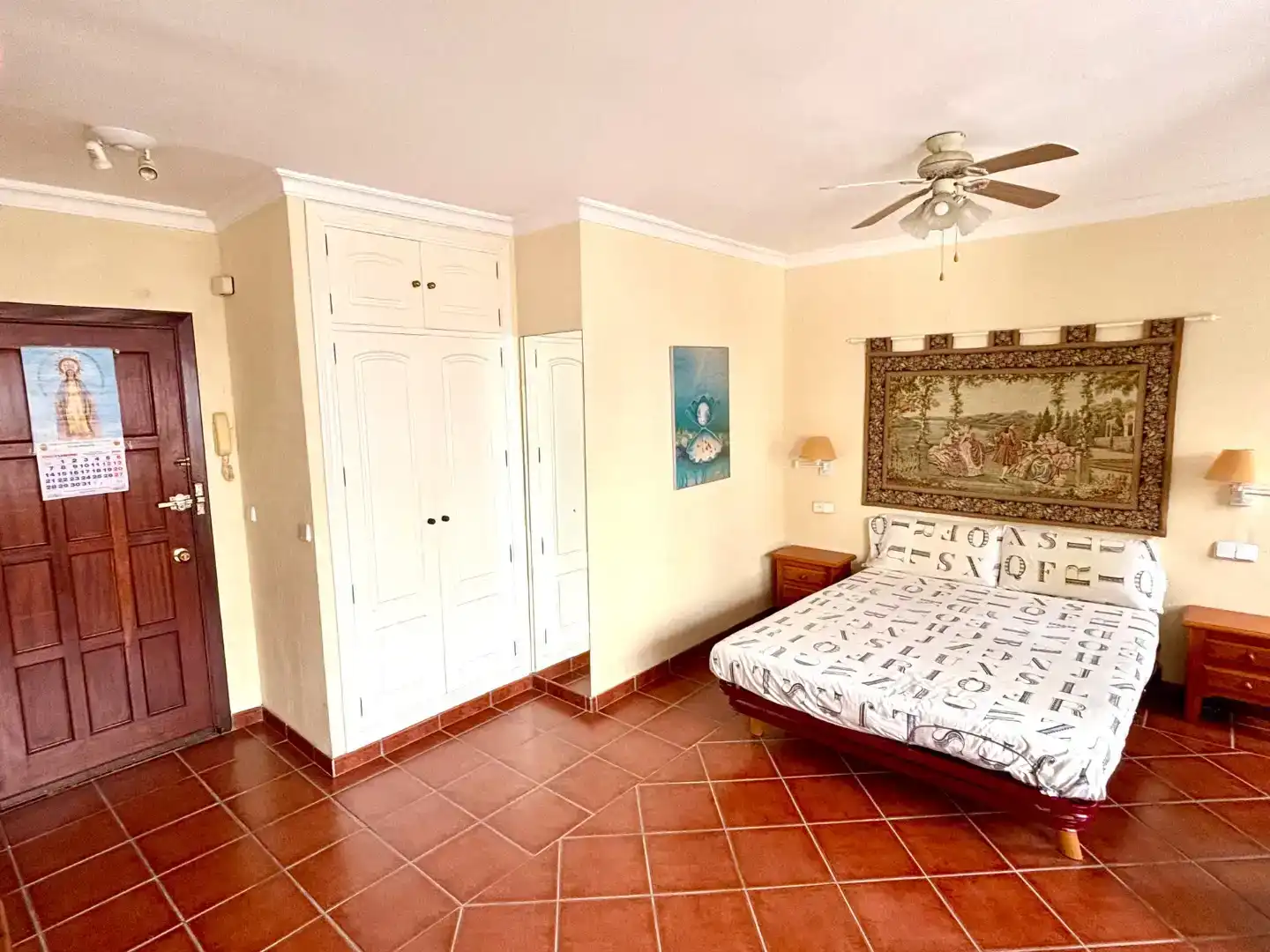 Bedroom of Flat for rent in Sanlúcar de Barrameda  with Air Conditioner