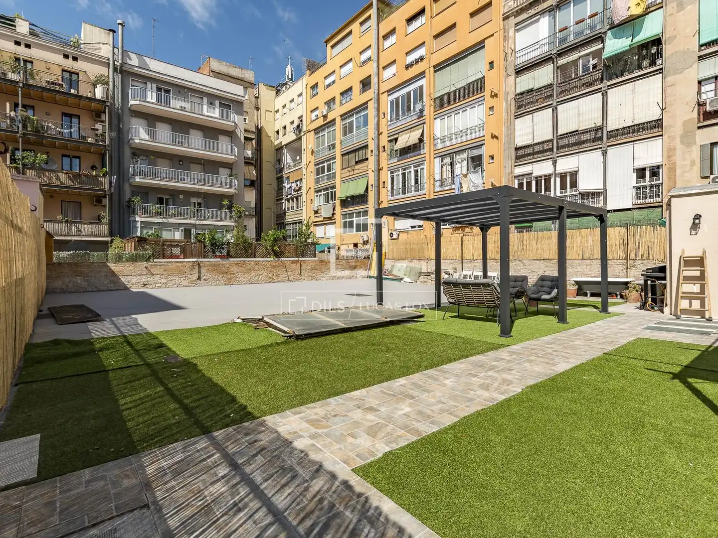 Terrace of Flat for sale in Barcelona  with Air Conditioner, Private garden and Terrace