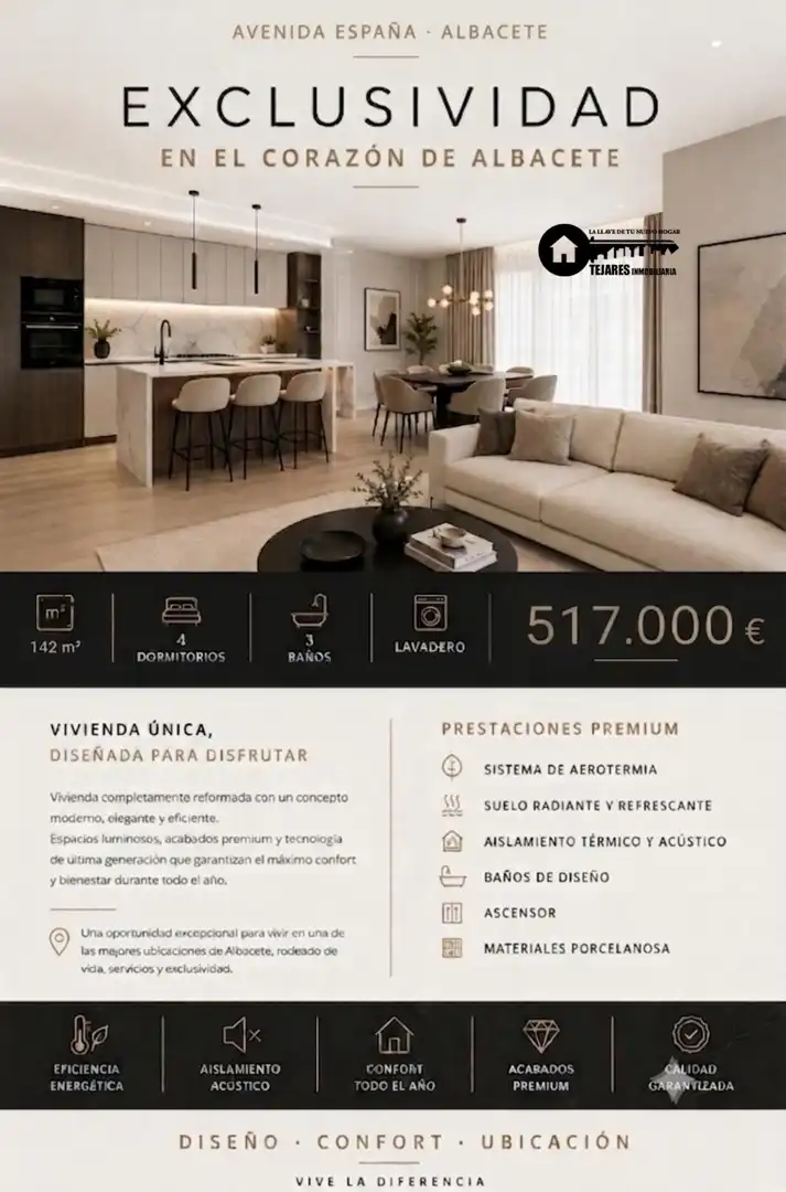 Living room of Flat for sale in Albacete  with Heating and Balcony