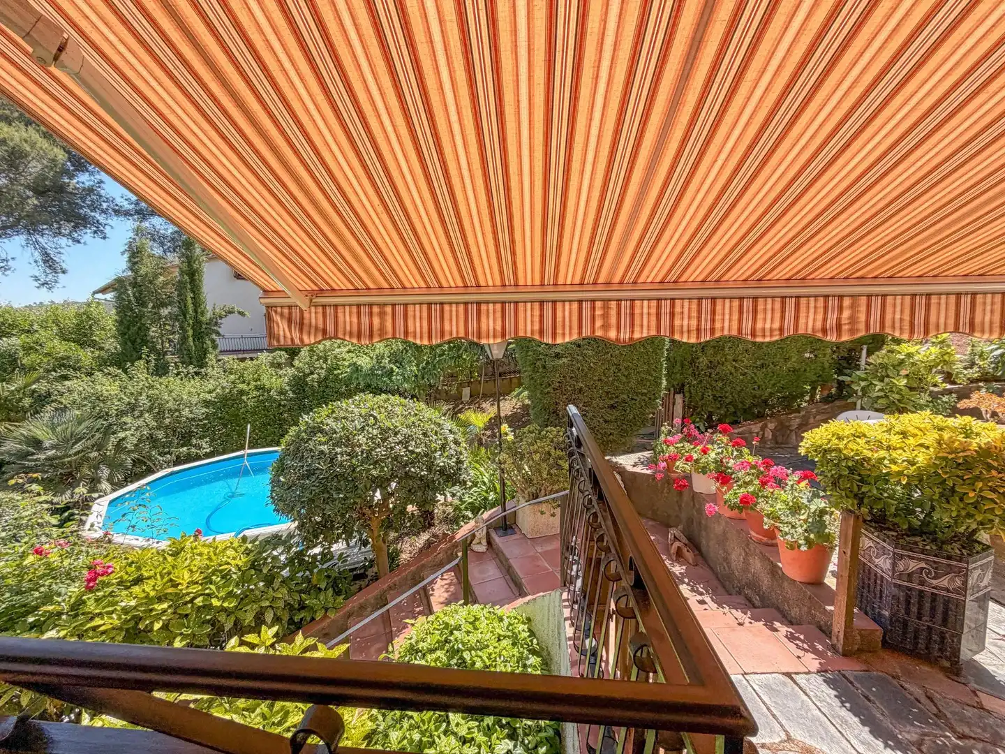Terrassa de Casa o xalet en venda en Castellví de Rosanes amb Aire condicionat, Calefacció i Jardí privat